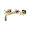 Kingston Brass KS6022BX Wall Mount Tub Faucet, Polished Brass KS6022BX - alternate 1